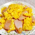 ☆★あんず姫★☆'s cooksnap of when they made 魚ニソと卵マヨ炒め☆簡単１品.