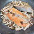 になちゃん★'s cooksnap of when they made 塩銀鮭ときのこのバター醤油ソテー.