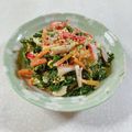 みぽぽ37's cooksnap of when they made 春菊とゆで卵のサラダ.