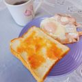 めみたん☆'s cooksnap of when they made 旨い(｡￫∀￩｡) 明太子トースト♡.