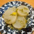 maezuchu's cooksnap of when they made 出汁香る大根のあったか〜い煮物♨️.