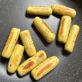 クック7UDHZU☆'s cooksnap of when they made 離乳食♡さつまいものスティックおやき.
