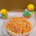 kunyama's cooksnap of when they made レンジで簡単♡もやしと人参のナムル.