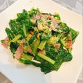 jack06's cooksnap of when they made ケールとベーコンの炒め物～粉チーズ風味～.