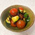 yummysunny's cooksnap of when they made きゅうりとプチトマトの塩昆布和え✡*.