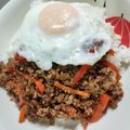 こま1018's cooksnap of when they made 簡単♪基本のガパオライス.