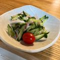 どみふぁ's cooksnap of when they made お弁当にも♪きゅうりとかにかまのナムル.