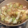 おはる123's cooksnap of when they made キャベツと挽き肉のピリ辛オイスター炒め♪.