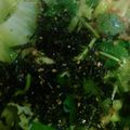 sugiさん's cooksnap of when they made 混ぜるだけ！梅香る三つ葉大量消費サラダ.