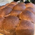 町子GLOVE's cooksnap of when they made 米粉配合・ココアミルクちぎりパン.