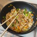 みーつー's cooksnap of when they made ランチ◎豚コマ☆チンゲン菜☆簡単♪中華丼.