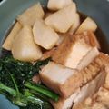 244ソメイヨシノ's cooksnap of when they made 厚揚げとカブの煮物.