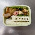 Chaaa_room's cooksnap of when they made 幼稚園年少さんお弁当☆新幹線.