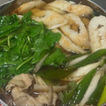 Yokchina's cooksnap of when they made きりたんぽ鍋　（きりたんぽの作り方付き）.