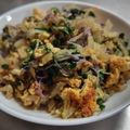 ひんべえ's cooksnap of when they made 辛くない★カイワレ大根スクランブルエッグ.