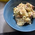 Sac’HiNa's cooksnap of when they made サバ缶で大人の【スマッシュポテトサラダ】.