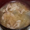 ヨシヨッシー's cooksnap of when they made 干し冬瓜のあったかお味噌汁.