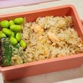 Hゆみ's cooksnap of when they made 入れて炊くだけ☆鮭の炊き込みご飯.