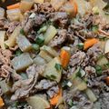 kei☆1121's cooksnap of when they made 牛バラ薄切り肉でがっつり煮込み.