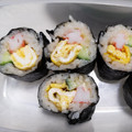 くむちん's cooksnap of when they made 簡単サラダ巻き　恵方巻きにも.
