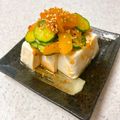 yummysunny's cooksnap of when they made ゴマ香るキムチのせ冷や奴.