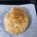諭梨奈's cooksnap of when they made 業務スーで買った、パラタのトースト.