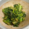 わたさな2016's cooksnap of when they made 菜の花の胡麻辛子和え.
