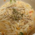 すずなまり's cooksnap of when they made mレンジで♪和風カルボナーラうどん.