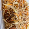 ズボラなクラゲ's cooksnap of when they made レンジで作り置き！人参じゃが芋のきんぴら.