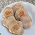 waiwain's cooksnap of when they made 離乳食にも♪材料3つのバナナパンケーキ.