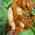 めーさん1127's cooksnap of when they made 簡単まいうー！ささみのガーリック醤油！.