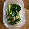 みるく茶's cooksnap of when they made 作り置きおかず　もやしと小松菜のナムル.