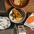 もかにゃん's cooksnap of when they made 夏野菜の揚げ浸し♪茄子/ズッキーニ.