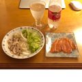 忘れん坊の覚え書き's cooksnap of when they made 塩麹で『サーモンのお刺身』♬.