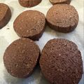 こんこん8's cooksnap of when they made ☆簡単＊ココアバタークッキー☆.
