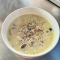 azbjbn's cooksnap of when they made きのこの豆乳スープ～こんぶ茶仕立て～.