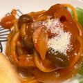 ちぇりぃらん's cooksnap of when they made お鍋ひとつで簡単ナポリタンスパゲティ.