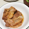 なつめ's cooksnap of when they made 圧力鍋で！スペアリブ煮込み.