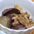 kaori238's cooksnap of when they made さつまいもと豚肉の甘辛煮.
