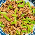 kose's cooksnap of when they made いんげんとひき肉のカシューナッツ豆豉炒め.