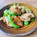あっちゃんキッチン♪'s cooksnap of when they made 豚こまとピーマンの味噌炒め【作り置き】.