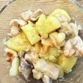 y_uu's cooksnap of when they made 簡単うまい！鶏肉とじゃがいもの味噌バター.