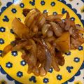kokko37's cooksnap of when they made 豚バラ肉とじゃがいもの甘辛照り焼き炒め.