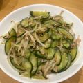 ママメイン！時々子供's cooksnap of when they made 簡単☆もやしときゅうりのツナナムル.