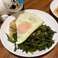 め目め's cooksnap of when they made 空心菜のナンプラー炒め.