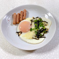 みぽぽ37's cooksnap of when they made おめかししてみた目玉焼き.