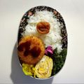 SAsunny's cooksnap of when they made のっけ弁当2021.11.15 コロッケ.