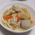 きらり流れ星's cooksnap of when they made トロミで温まる寒い季節のけんちんうどん.