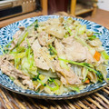 料理男子部's cooksnap of when they made 簡単！豚こまもやし豆苗と卵の中華炒め.
