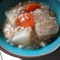 ゆりのぞまま's cooksnap of when they made 鶏挽肉と大根のとろとろ煮♡.